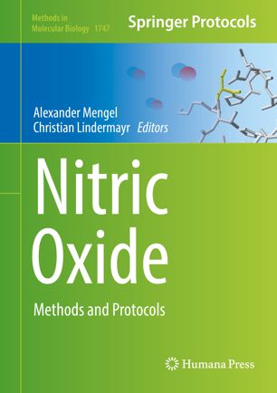 Nitric Oxide Methods and Protocols