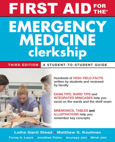 First Aid for the Emergency Medicine Clerkship 3rd Edition