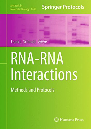 RNA-RNA Interactions Methods and Protocols