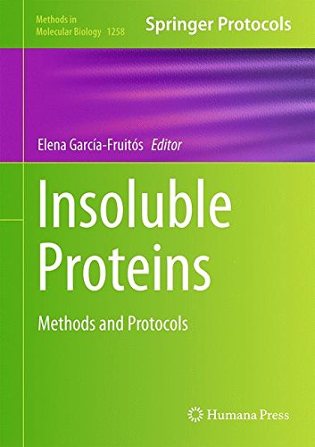 Insoluble Proteins Methods and Protocols