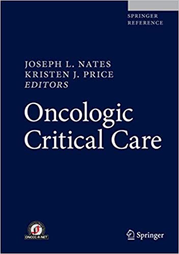 Oncologic Critical Care By Joseph L Nates