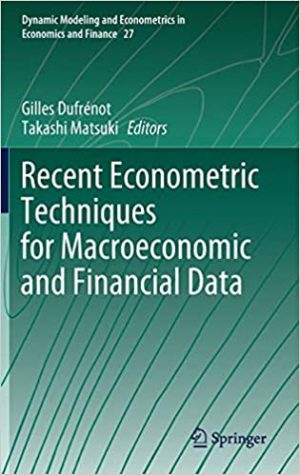 Recent Econometric Techniques for Macroeconomic and Financial Data