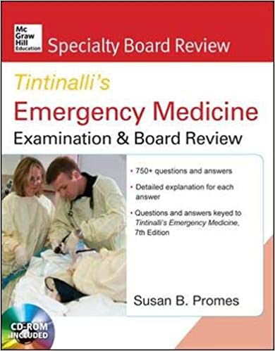 McGraw Hill Specialty Board Review Tintinallis Emergency Medicine Examination and Board Review 7th Ed