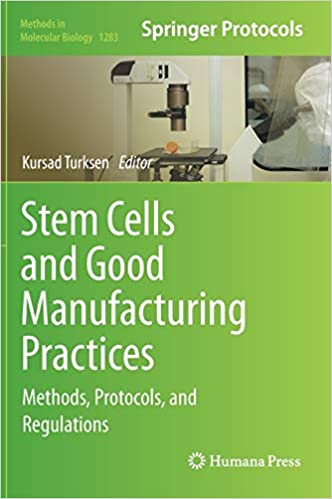 Stem Cells and Good Manufacturing Practices Methods Protocols and Regulations