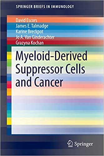Myeloid Derived Suppressor Cells and Cancer
