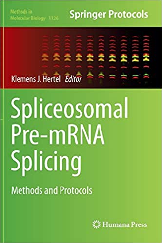 Spliceosomal Pre mRNA Splicing Methods and Protocols
