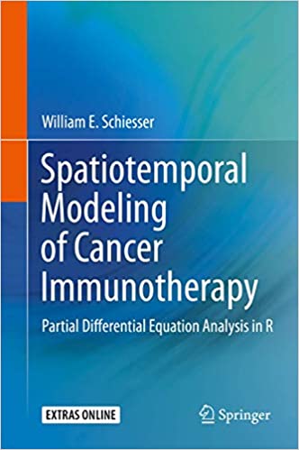 Spatiotemporal Modeling of Cancer Immunotherapy Partial Differential Equation Analysis in R