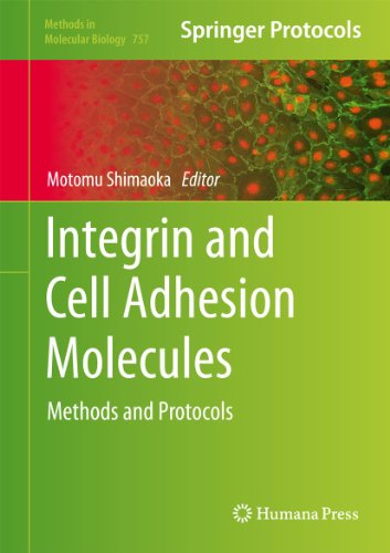 Integrin and Cell Adhesion Molecules Methods and Protocols