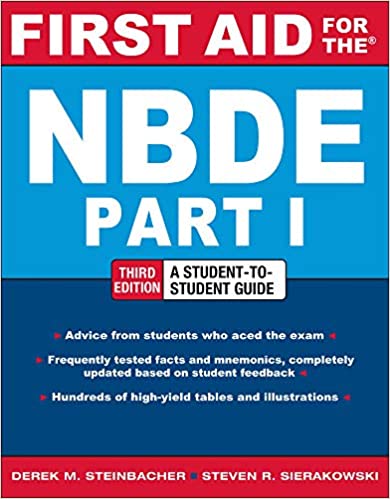 First Aid for the NBDE Part 1 3rd Edition