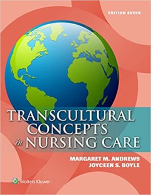 Transcultural Concepts in Nursing Care 7th Ed