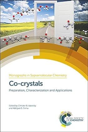 Co-crystals Preparation Characterization and Applications