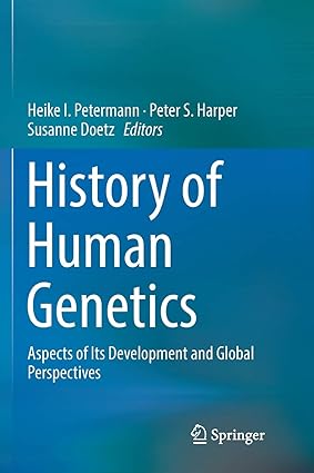 History of Human Genetics Aspects of Its Development and Global Perspectives