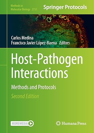 Host Pathogen Interactions Methods and Protocols 2nd Edition
