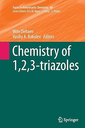Chemistry of 1 2 3 triazoles