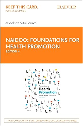 Foundations for Health Promotion E Book