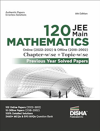 Disha 120 JEE Main Mathematics Online