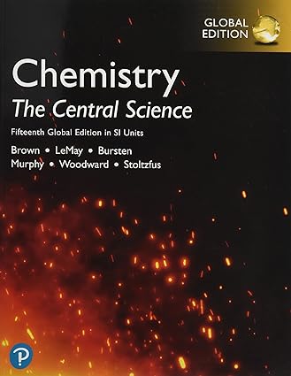 Chemistry The Central Science in SI Units 15th Edition
