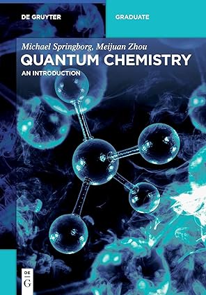 Quantum Chemistry An Introduction