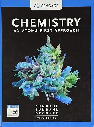 Chemistry An Atoms First Approach 3rd Edition