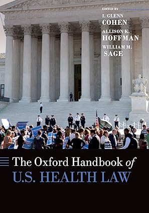 The Oxford Handbook of US Health Law