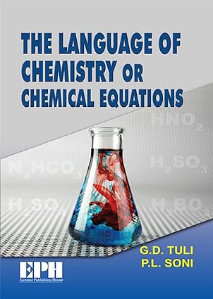 Language of Chemistry or Chemical Equations Multicolour