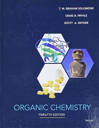 Organic Chemistry 12th Edition By T W Graham Solomons