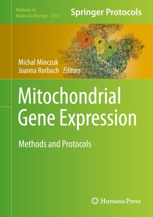 Mitochondrial Gene Expression Methods and Protocols
