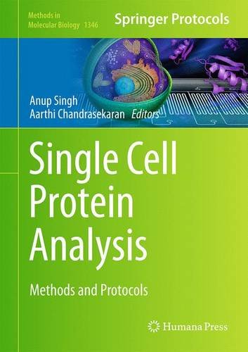Single Cell Protein Analysis Methods and Protocols