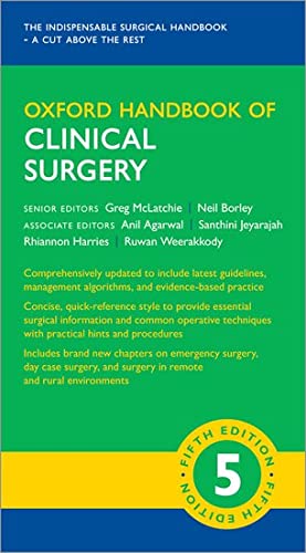 Oxford Handbook of Clinical Surgery 5th Edition