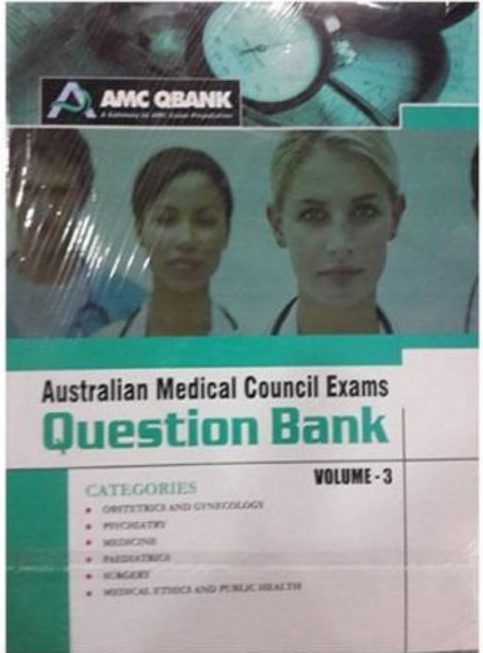Australian Medical Council Exam Question Bank 3 Vol Set AMC Qbank
